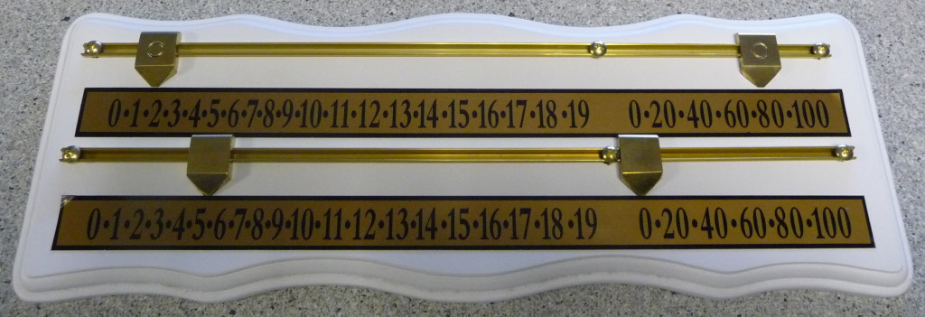 Tableau de bord de snooker - Accessoire de table de billard - Score